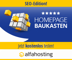 Webspace und Homepage preiswert! - Alfahosting.de